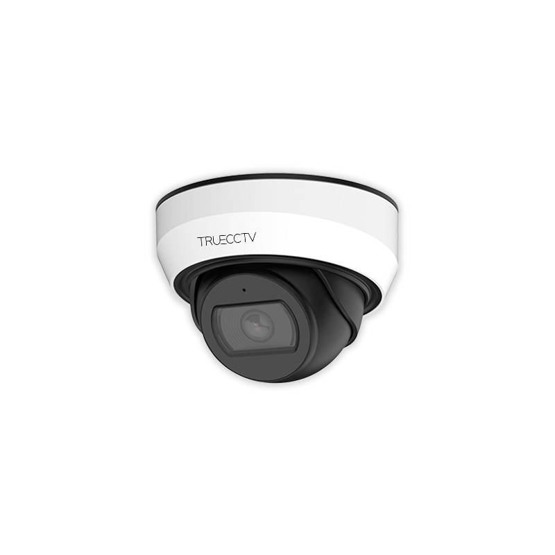TrueCCTV AIMP AI Weather Proof Mini Dome Camera White